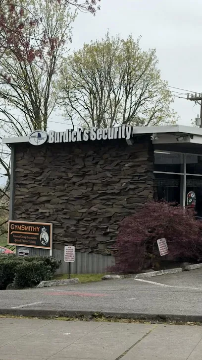 Burdick's Security office