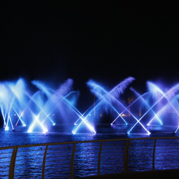 Rotating Water Fountains