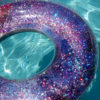 Galaxy Glitter 36" Pool Tube Deep Space Pink Glitter - Image 3